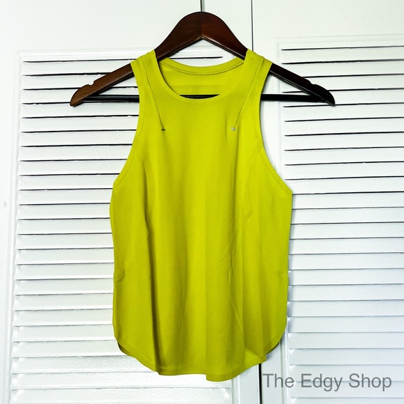 lululemon athletica Tops - lululemon athletica | SeaWheeze Lightweight Run Kit Tank Top Yellow Serpentine